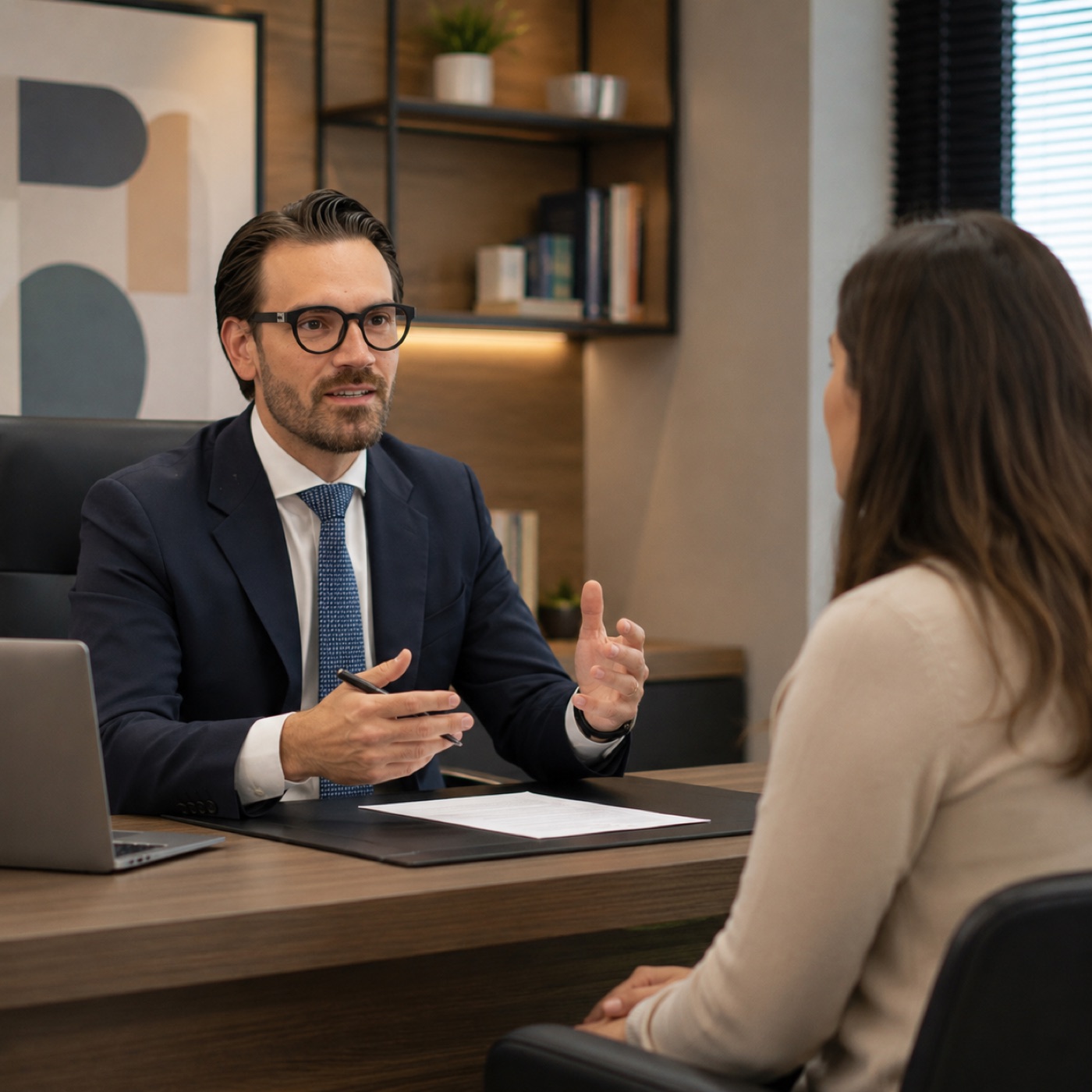 Dr. Nelson Cathcart Jr. em consulta presencial no consultório
